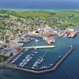 Port of Søby seen from above in 2009