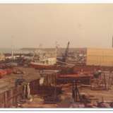 The second dry dock in 1976